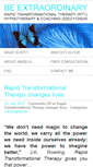 Mobile Screenshot of be-extraordinary.com